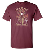 Born To Ride Live Young Die Free Motorcycle Tshirt