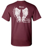 Wife Guardian Angel Unisex T-Shirt - Wife Memorial Tee Shirt