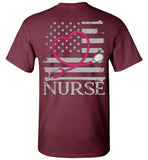 Nurse Flag with Stethoscope Unisex T-Shirt