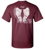 Dad My Guardian Angel Forever Watching Over Me Unisex T-Shirt