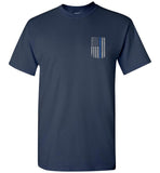 Real Warriors Bleed Blue Unisex T-Shirt