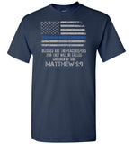 Matthew 5:9 Blessed Are The Peacemakers Unisex Tee (CK1209)