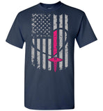 Nurse Flag Unisex T-Shirt for Nurses - Front Print (CK1296)