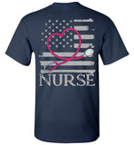 Nurse Flag with Stethoscope Unisex T-Shirt