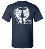 Daughter Guardian Angel Memorial T-Shirt Unisex
