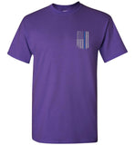 Real Warriors Bleed Blue Unisex T-Shirt
