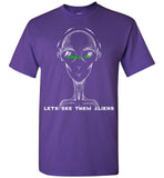 Area 51 Lets See Them Aliens Unisex T-Shirt (CK1268)