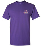 Nurse Flag with Stethoscope Unisex T-Shirt