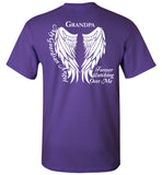 Grandpa My Guardian Angel Memorial Unisex T-Shirt