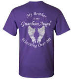 My Brother is My Guardian Angel Forever Watching Over Me Unisex T-Shirt