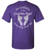 My Godfather is My Guardian Angel Watching Over Me - Memorial T-Shirt