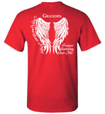 Grandpa My Guardian Angel Memorial Unisex T-Shirt