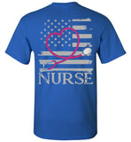 Nurse Flag with Stethoscope Unisex T-Shirt