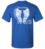 Daughter Guardian Angel Memorial T-Shirt Unisex