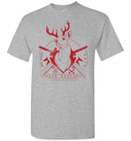 Deer Hunting Tshirt - Deer Hunters Association Bad Bones Crew T Shirt