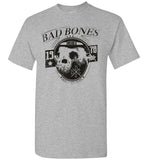 Bad Bones Crew Vintage Apparel 1978 Skull Shirt - Pop Culture Creepy Distressed Tshirt
