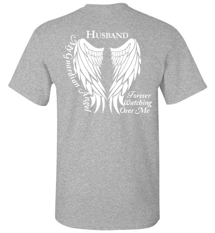 Husband Guardian Angel Unisex Tshirt