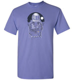 Astronaut Rebel - Pop Culture, Hipster Novelty T Shirt Space Tee With Moon And Sky