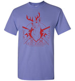 Deer Hunting Tshirt - Deer Hunters Association Bad Bones Crew T Shirt