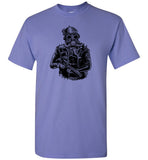 Steampunk Soldier With Mask And Weapon T-Shirt - Pop Culture T Shirt