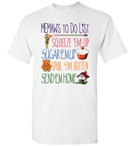 Memaw's To Do List Unisex T-Shirt