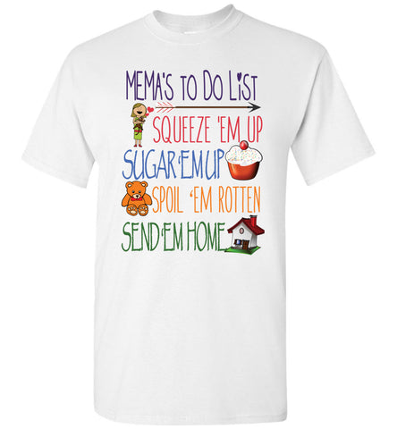 Mema's To List Unisex T-Shirt