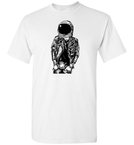 Funny Astronaut Punkster Hipster Pop Culture Tshirt