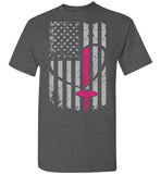 Nurse Flag Dark Heather T-Shirt (CK1296)