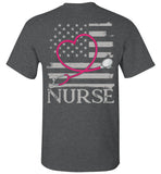 Nurse Flag with Stethoscope Unisex T-Shirt