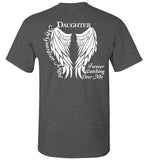 Daughter Guardian Angel Memorial T-Shirt Unisex