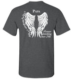 Papa Guardian Angel Unisex Memorial T-Shirt