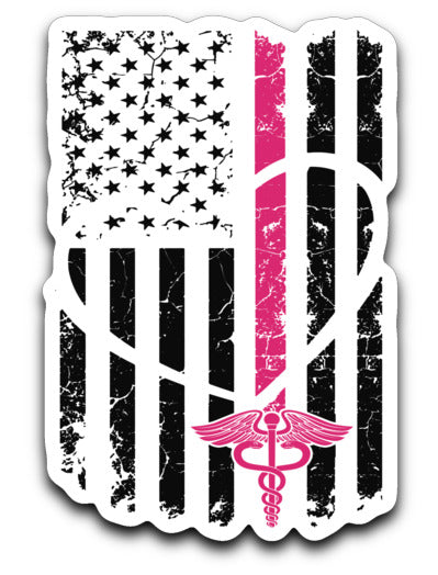 Nurse Flag Only Decal Updated