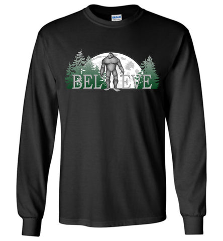 Bigfoot Believe Long Sleeve Tee