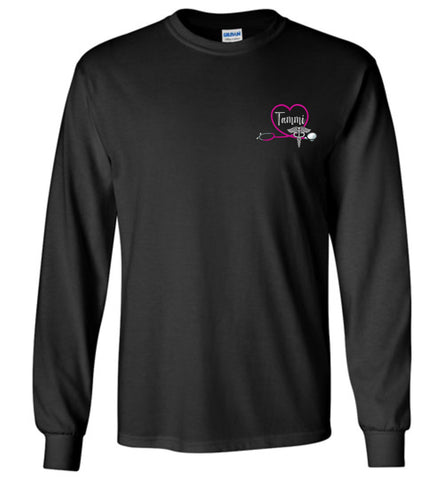 Tammie Emergency Nurse Flag Long Sleeve