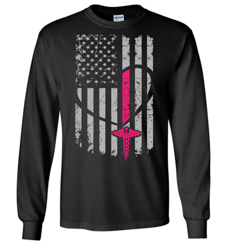 Nurse Flag Long Sleeve - Flag Only