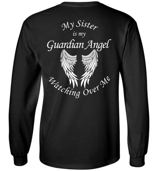 Sister Guardian Angel Long Sleeve Unisex T-Shirt