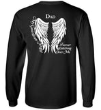 Dad My Guardian Angel Long Sleeve Memorial T-Shirt