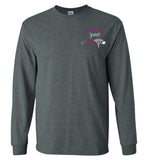Jeanne Emergency Nurse Flag Long Sleeve