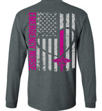 Jeanne Emergency Nurse Flag Long Sleeve