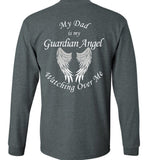 Dad Guardian Angel Long Sleeve Unisex T-Shirt