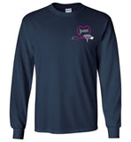 Jeanne Emergency Nurse Flag Long Sleeve
