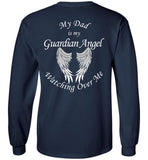 Dad Guardian Angel Long Sleeve Unisex T-Shirt