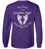 Sister Guardian Angel Long Sleeve Unisex T-Shirt