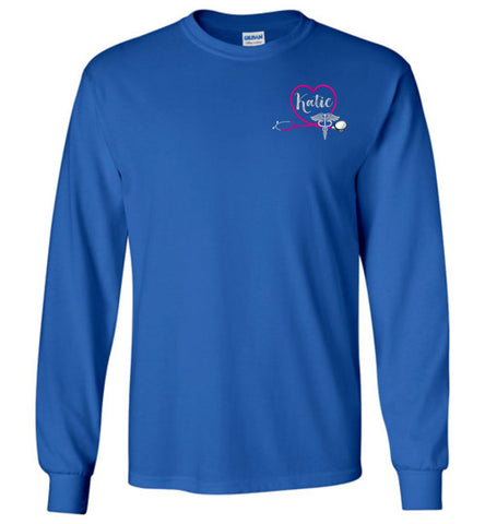Katie Emergency Nurse Flag Long Sleeve