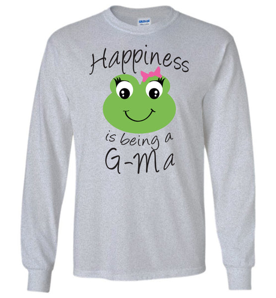 Happiness is being a G-Ma Long Sleeve T-Shirt