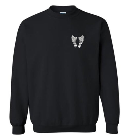 Son Guardian Angel Crewneck Sweatshirt.