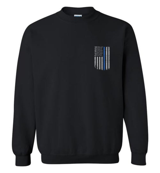 Real Warrior Bleed Blue Unisex Sweatshirt