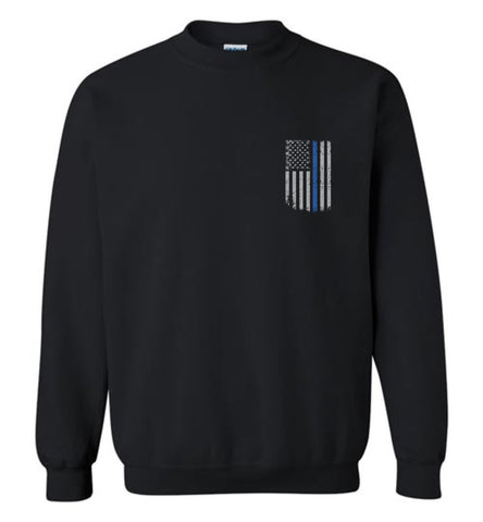 Real Warrior Bleed Blue Unisex Sweatshirt