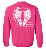 Brother Guardian Angel Forever Watching Over Me - Crew Neck Sweatshirt