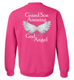 My Grandson was so Amazing God made him an Angel Crewneck Sweatshirt